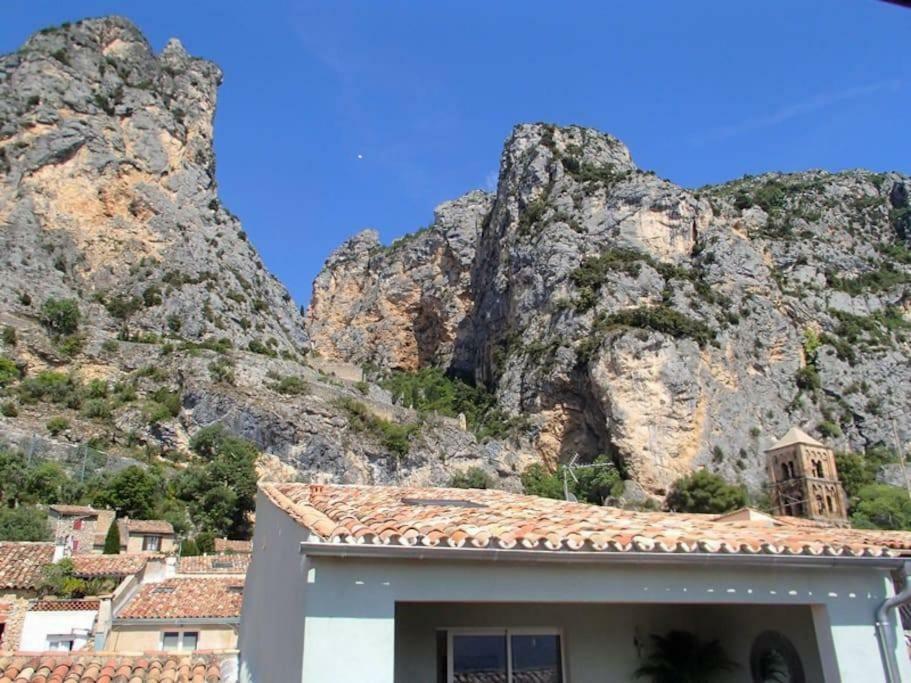 Le 1835, Studio Bleu-Coton Moustiers-Sainte-Marie Exterior foto